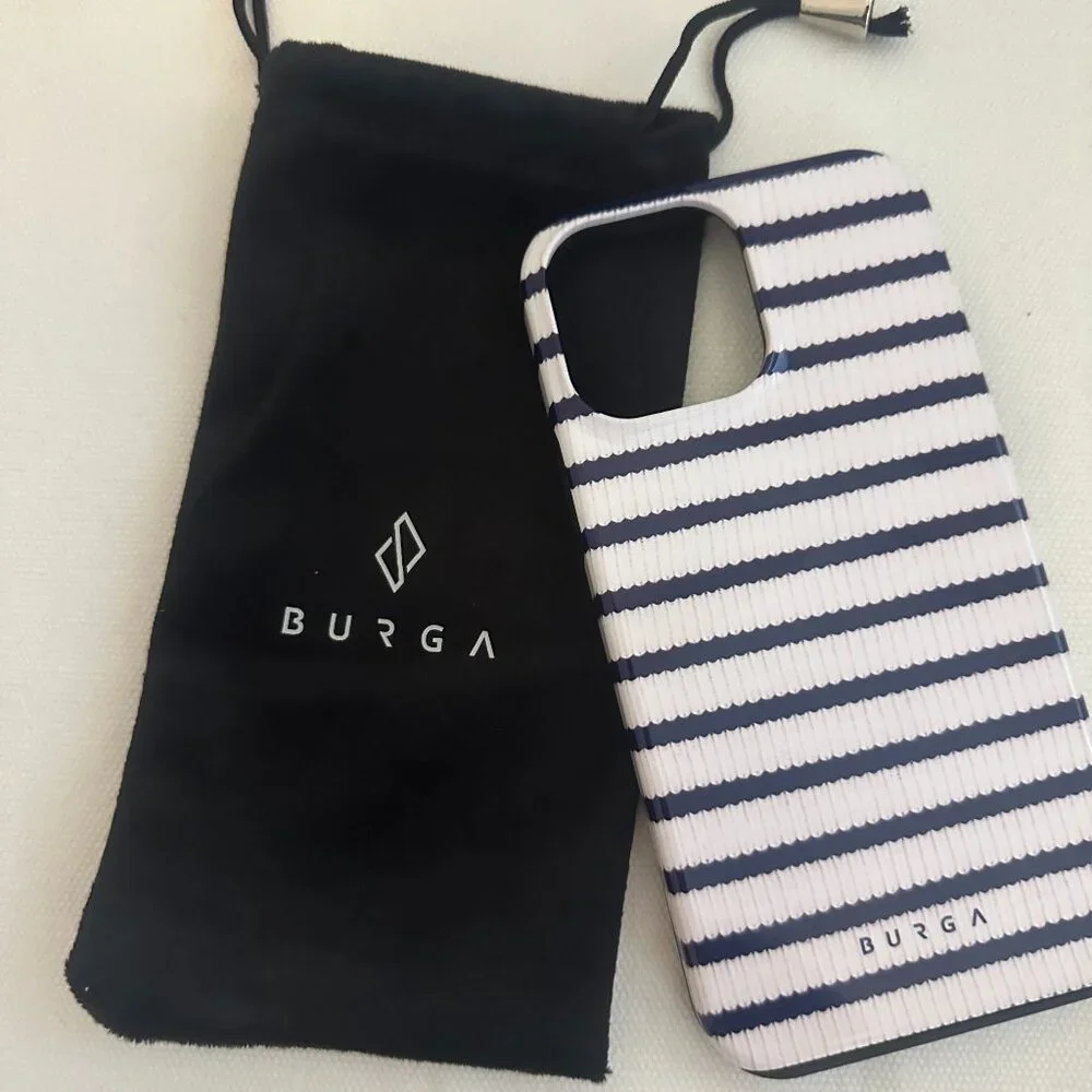Burga Navy Stripe Phone Case for Women